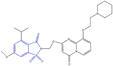 [SSR69071 (S01.131 inhibitor) structure ]