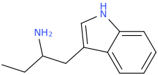 α-Ethyltryptamine molecular structure