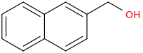 (2-Naphthyl)methanol molecular structure
