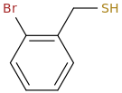 (2-bromophenyl)methanethiol molecular structure