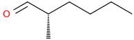 (2S)-2-methylhexanal molecular structure
