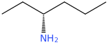 (3R)-hexan-3-amine molecular structure