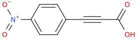 (4-NITROPHENYL)PROPIOLIC ACID molecular structure