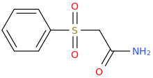 (PHENYLSULFONYL)ACETAMIDE molecular structure