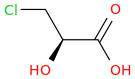 (R)-3-CHLOROLACTIC ACID molecular structure