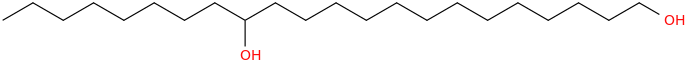 1,14-Docosanediol molecular structure