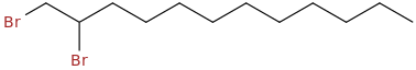 1,2-DIBROMODODECANE molecular structure