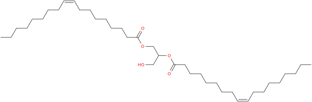 1,2-DIOLEOYL-RAC-GLYCEROL molecular structure