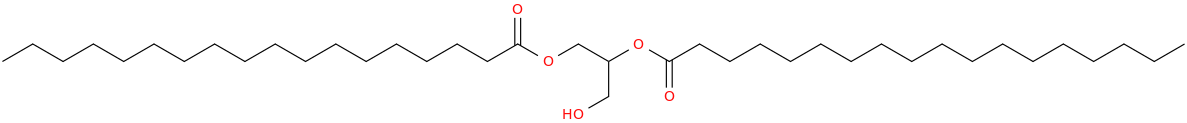 1,2-DISTEAROYL-RAC-GLYCEROL molecular structure