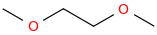 1,2-Dimethoxyethane molecular structure