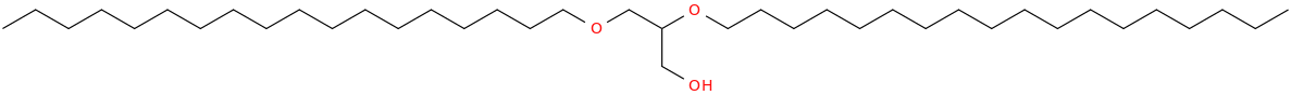 1,2-O-DIOCTADECYL-RAC-GLYCEROL molecular structure
