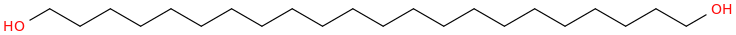 1,22-Docosanediol molecular structure