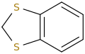 1,3-BENZODITHIOL molecular structure
