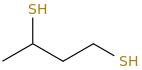1,3-BUTANEDITHIOL molecular structure
