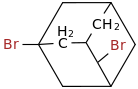 1,4-DIBROMOADAMANTANE molecular structure