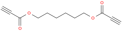 1,6-HEXANEDIOL DIPROPIOLATE molecular structure