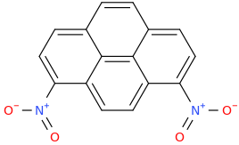 1,8-dinitropyrene molecular structure