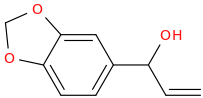 1'-hydroxysafrole molecular structure