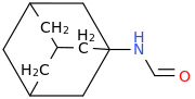 1-ADAMANTYLFORMAMIDE molecular structure