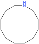 1-Azacyclododecane molecular structure
