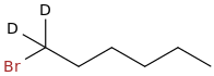 1-BroMohexane--d2 molecular structure