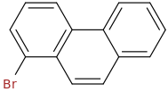 1-Bromophenanthrene molecular structure