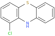 1-Chlorophenothiazine molecular structure