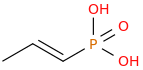 1-PROPENYLPHOSPHONIC ACID molecular structure