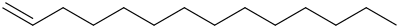 1-TETRADECENE molecular structure