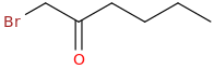 1-bromohexan-2-one molecular structure