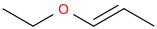 1-ethoxypropene molecular structure