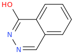 1-hydroxyphthalazine molecular structure