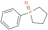 1-phenyl-1lambda5-phospholan-1-one molecular structure