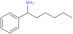 1-phenylhexan-1-amine molecular structure