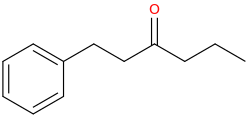 1-phenylhexan-3-one molecular structure