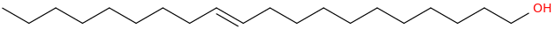 11-EICOSENOL molecular structure