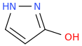 1H-Pyrazol-3-ol molecular structure