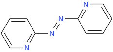 2,2'-Azodipyridine molecular structure