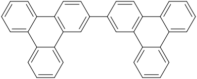 2,2'-Bitriphenylene molecular structure