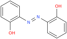 2,2'-azobisphenol molecular structure