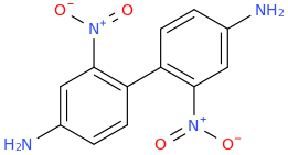 2,2'-dinitrobenzidine molecular structure