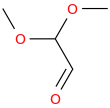 2,2-Dimethoxyacetaldehyde molecular structure