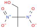 2,2-dinitropropanol molecular structure