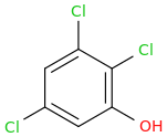 2,3,5-trichlorophenol molecular structure