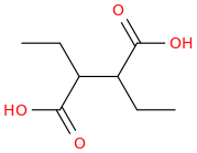 2,3-DIETHYLSUCCINIC ACID molecular structure