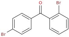 2,4'-DIBROMOBENZOPHENONE molecular structure