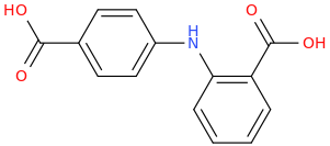 2,4'-IMINO-DIBENZOIC ACID molecular structure