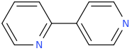 2,4'-bipyridine molecular structure