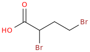 2,4-DIBROMOBUTYRIC ACID molecular structure