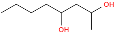 2,4-Octanediol molecular structure